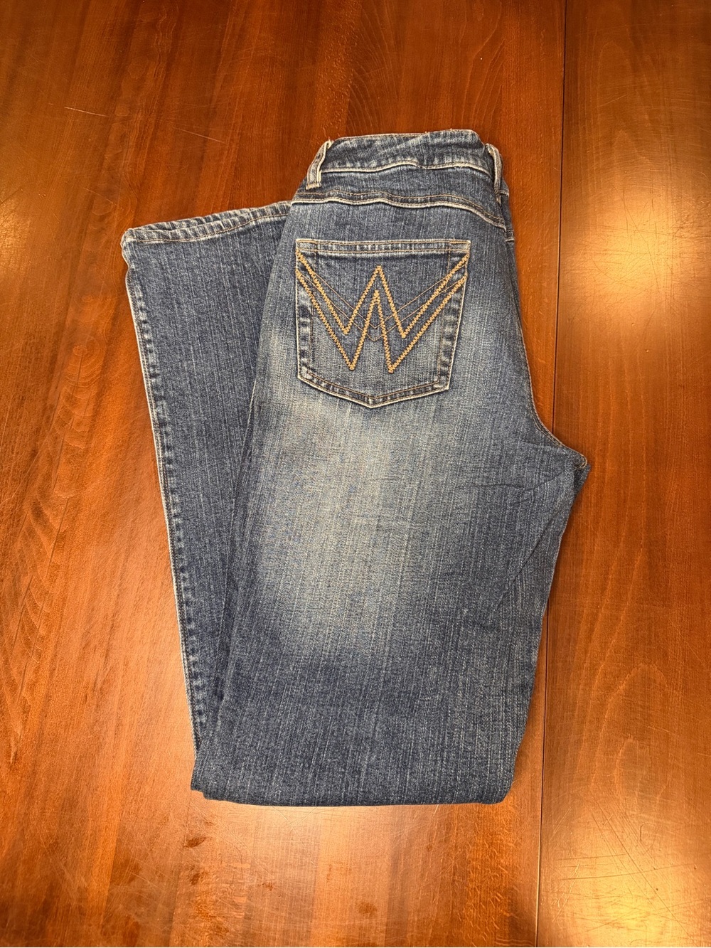 Willi Smith Y2K Embellished Bootcut Jeans Size 8